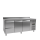 Kühltisch - 1,8 x 0,7 m - 2 Türen und 2 Schubladen mit Aufkantung - IDEAL