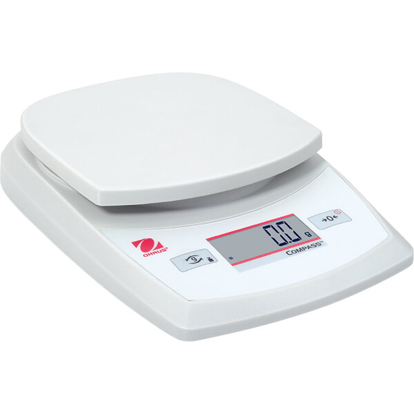 Portable Küchenwaage Kapazität 0,62 kg, Teilung 0,1 g, Abmessung 144 x 205 x 41 mm  mm (BxTxH)