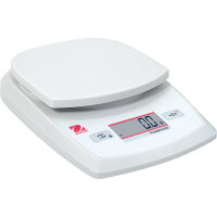 Portable Küchenwaage Kapazität 0,62 kg, Teilung 0,1 g, Abmessung 144 x 205 x 41 mm  mm (BxTxH)