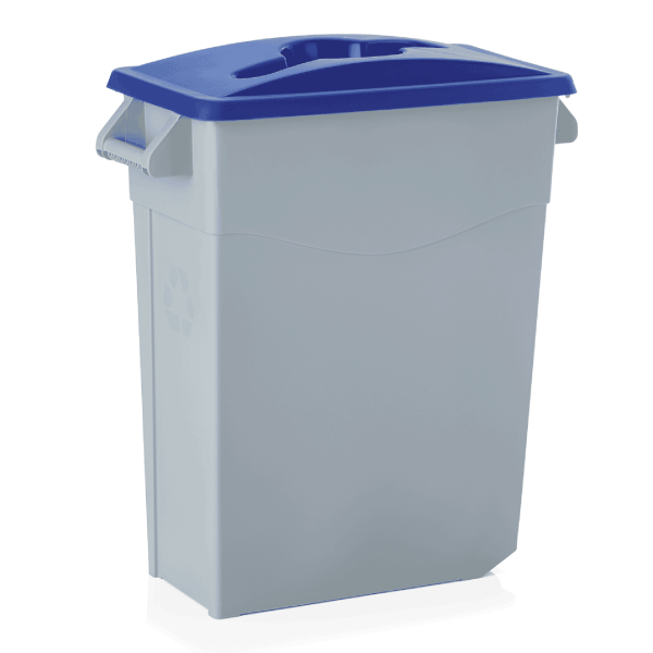 Abfallbehälter  mit Griff und 2 Rollen Deckel für WSG9237650
