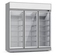 Kühlschrank mit drei Glastüren und 1530 Liter...