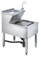Handwasch-Ausgussbeckenkombination - 500 x 700 x 850 mm