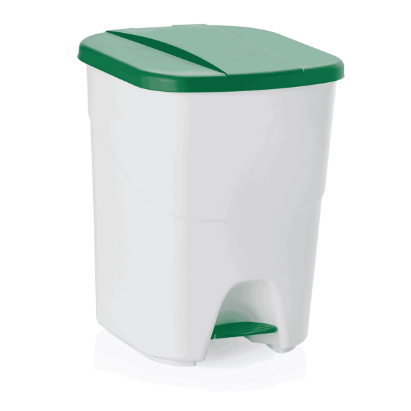 Tretabfallbehälter Inhalt: 40 l, 35 x 38,5 x 45,5 cm, Farbe: grün