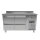 Kühltisch - 1,36 x 0,7 m - 4 Schubladen mit Aufkantung - IDEAL