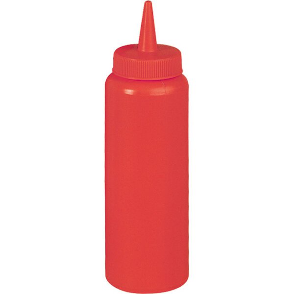 Quetschflasche rot, 0,7 Liter