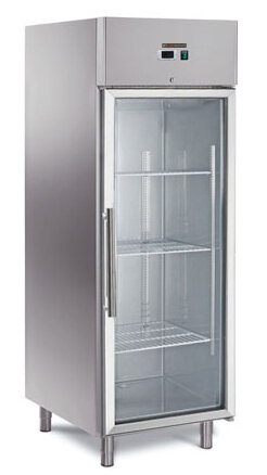Tiefkühlschrank - 0,74 x 0,83 m - 1 Glastür