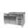 Tiefkühltisch - 1,36 x 0,7 m - 2 Türen mit Aufkantung - IDEAL