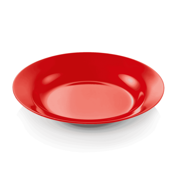 Teller Durchmesser in cm: 20, Farbe: rot