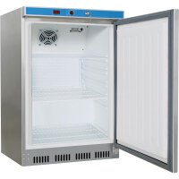 Kleiner Lager-Kühlschrank VT66UE aus Edelstahl mit...