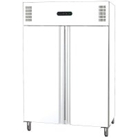 Doppeltür-Kühlschrank GN2/1 mit Umluftkühlung